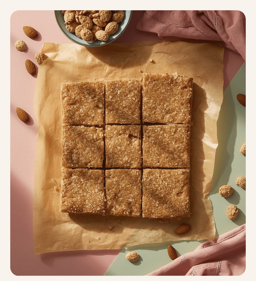 3-Ingredient No-Bake Cereal Bars